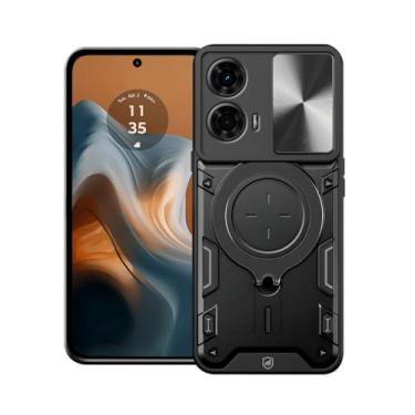 Imagem de Gshield Capa Case Capinha Discovery para Motorola (Preta, Moto G34)