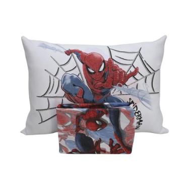 Imagem de Jogo Cama Homem Aranha Licenciado C/ Elástico 2 Pçs Solteiro - Portall