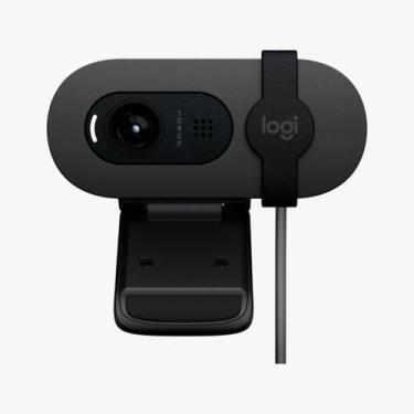 Imagem de Web cam usb brio 100 full hd 1080p preto logitech 960-001586