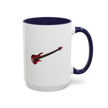Imagem de Caneca de café estrela do rock | Presente para amantes de guitarra | Copo de cerâmica para músicos | Arte exclusiva | Presente para aniversários, feriados, decoração de casa