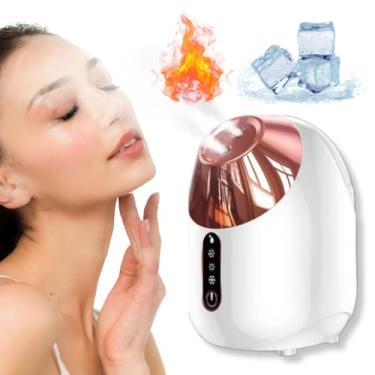 Imagem de Zeencare Facial Steamer Vaporizador Facial de Névoa Quente e Fria e Quente para Limpeza Facial Profunda com Nano Ionic, para Spa Doméstico, Humidificador Facial Portátil