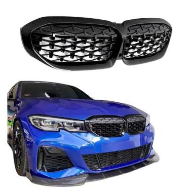 Imagem de Grade Bmw Diamante G20 G28 Black Piano 320 330 340 M Serie 3 - Veon