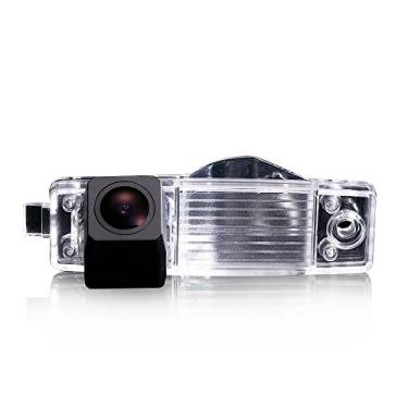 Imagem de 1280 x 720 pixels HD carro à prova d'água, placa de carro retrovisor, câmera de estacionamento reversa traseira para Toyota Highlander/RAV4/BB/Hover G3/Coolbear; Hiace/Kluger RX300/Vanguard; Lexus