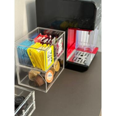 Imagem de Caixa Organizadora Porta Chá e Cápsulas em Acrílico