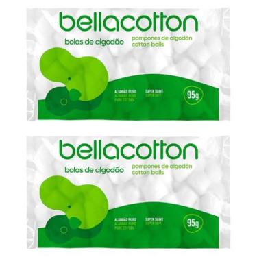 Imagem de KIT 2 Bolas de Algodão Bellacotton 95g cada