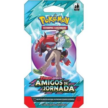 Imagem de Blister Unitário Pokémon Escarlate Violeta Amigos De Jornada, Zoroark