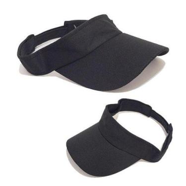 Imagem de Viseira Boné Ajustável Com Aba Corrida Praia Vôlei beach tênis com Pro