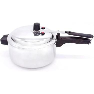 Imagem de Panela de Pressão Smart 3 Litros Polida Antiaderente-Segura e Durável.