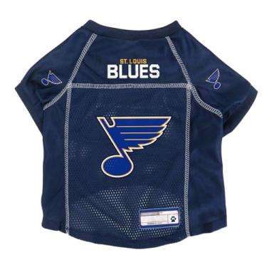 Imagem de Littlearth Camiseta para animais de estimação St. Louis Blues da NHL, PP, cor da equipe