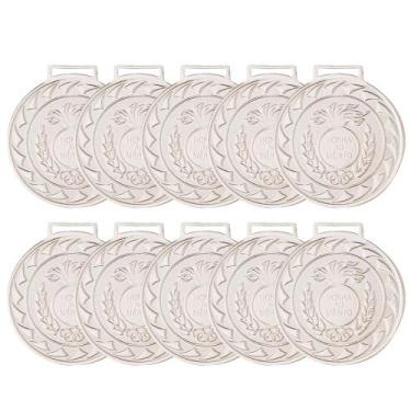 Imagem de Kit 10 Medalhas Honra ao Mérito Tira Azul Ouro Prata Bronze - CRESPAR,