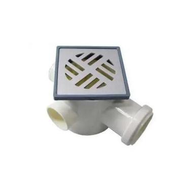 Imagem de Caixa sifonada 100x150x50 quadrada grelha alum n85 - amanco