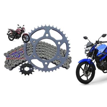 Imagem de Kit Relação Transmissão Yamaha Factor Fazer 150 2014 A 2020