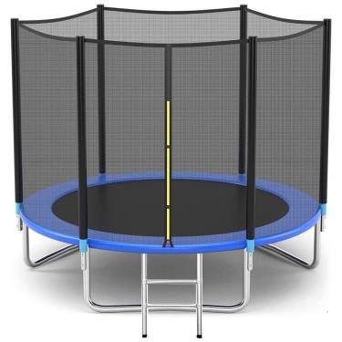 Imagem de Cama Elastica Capacidade até 200 kg e Tamanho 3 Metros, Tiktun, Azul