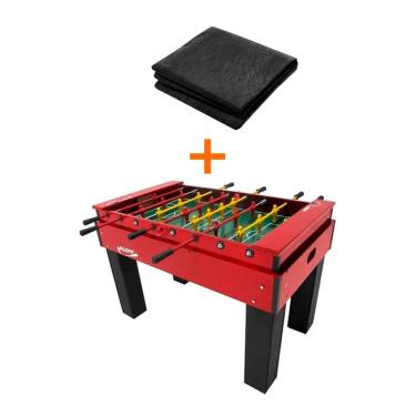 Imagem de Mesa de pebolim totó klopf 1050 + capa Impermeável