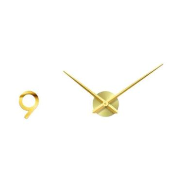 Imagem de Relógio de Parede Moderno 3D DIY - Quartzo, Acrílico e Espelho - Decor