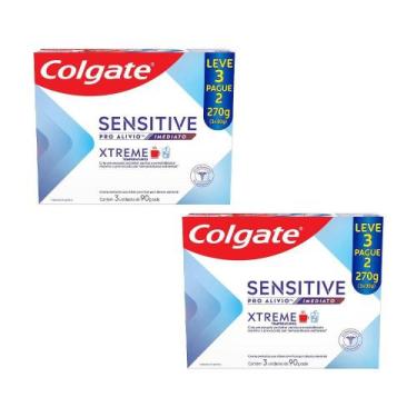 Imagem de Kit 2 Pack Creme Dental Colgate Sensitive Pro Alívio Imediato Xtreme 6