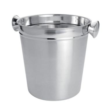 Imagem de Champanheira para 1 garrafa em aco inox 5L D20,5xA20cm-CINZA - Dynasty- Full Fit