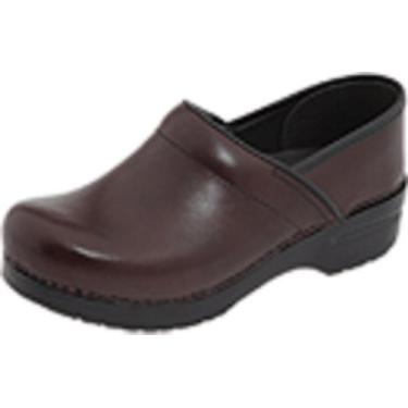 Imagem de Dansko Clog-slip on profissional feminino, conforto o dia todo, suporte do arco, Cordovan Cabrio, 8.5-9