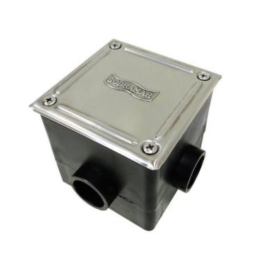 Imagem de Caixa de Passagem Tampa Inox - Sodramar