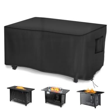 Imagem de Saking Patio Fire Pit Capas de mesa quadrada redonda retangular 28/30/32/33/36/40/42/44/50/60 polegadas