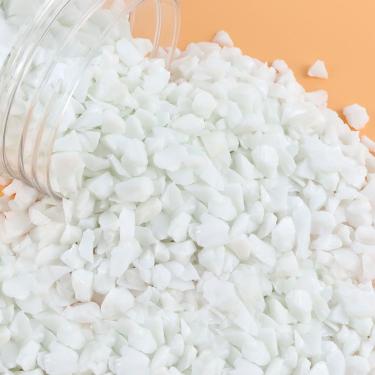 Imagem de LePe Vidro de fogo esmagado para artesanato, pedra de cascalho de vidro temperado, vidro quebrado, lascas de pedras preciosas de fogo para artesanato, arte de resina, decoração de jardim de