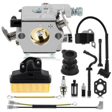 Imagem de Carburador de carburador para Serra de Corrente Stihl 021 023 025 MS210 MS230 MS250 com Filtro de Ar 1123 160 1650 Kit de Substituição de Linha de Combustível de Ignição de Filtro de Ar Walbro WT286