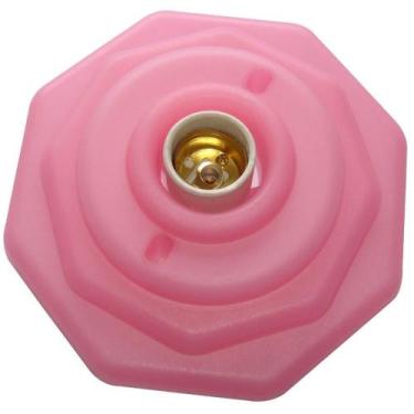 Imagem de Plafon Octagonal Rosa - 1012-E - DOUBLE