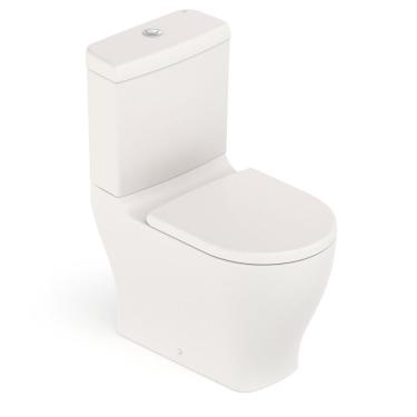 Imagem de Kit Vaso Sanitário Com Caixa Acoplada E Assento Soft Close Slim Celite Beige