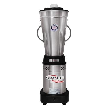 Imagem de Liquidificador Industrial Baixa Rotação Spolu Attak Inox 6 Litros Bivolt Spl-050at
