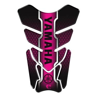 Imagem de Adesivo Resinado Protetor De Tanque Moto Yamaha Pink Cor Rosa