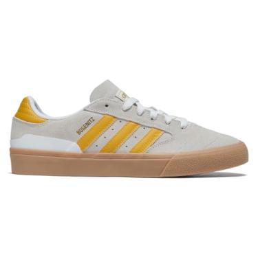 Imagem de Adidas Busenitz Vulc II Tênis - Branco Cristal/Amarelo Preamado/Dourado Metálico, Branco cristal/amarelo pré-amado/dourado metálico, 43 BR