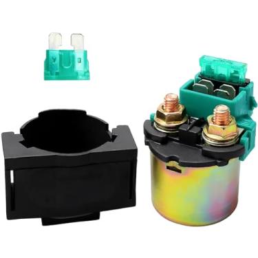 Imagem de LOCOPOW Relé solenoide de partida para Kawasaki Bayou 220 KLF220 250 KLF250 KLX650 Ninja 1000 600 Vulcan 800 para Honda VT750C Shadow 600 CB750 CB400 CB650 CB900 CRF150 CRF 220 Asa dourada 30 GL1000