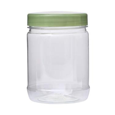 Imagem de Pote Porta Mantimentos Plástico Organizador Multiuso 1 Litro (Verde)