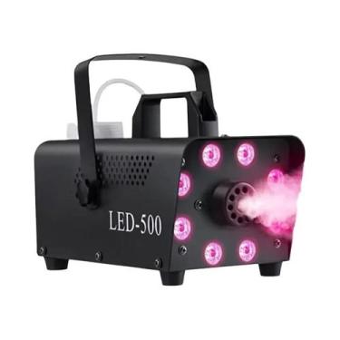 Imagem de Máquina De Fumaça LED 500W Com Controle Remoto, Luz De Atmosfera Para 