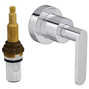 Imagem de Acabamento para Registro de Pressão até 1' com Mecanismo 1/2 Volta Flex Plus, Deca 4916.C21.PQ, Cromado