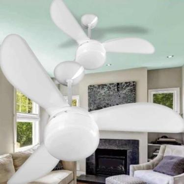 Imagem de Ventisol Ventilador de Teto, Fênix 370, Branco, 127V - MarcaVentisol