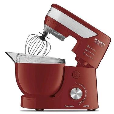Imagem de Batedeira Planetaria Mondial 500w Ultra Turbo Red 220V