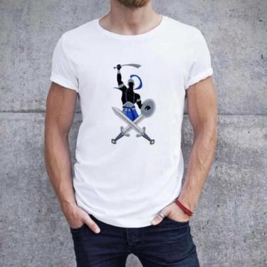 Imagem de Camiseta Orixá Ogum - Umbanda Candomblé - Unissex - Lojas Áurea, EXG3