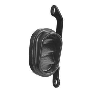 Imagem de KiBcsLic Tampa do filtro de ar para motocicleta, substituição direta de peças práticas e portáteis de alto desempenho, fácil de instalar para CT125, Preto