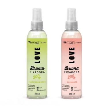 Imagem de Kit Bruma Fixadora Controle de Oleosidade e Calmante Max Love