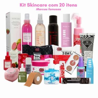 Imagem de kit de beleza e Skincare dia dos Namorados - Kit 01 - 20 produtos - GL