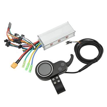 Imagem de Zerodis Kit de Controlador de Motor Elétrico Sem Escova Biciciclas Elétricas 60V 500W Display LCD Painel de Controle de Motor Elétrico Com Acessório de Mudança de Mudança para Bicicleta Elétrica