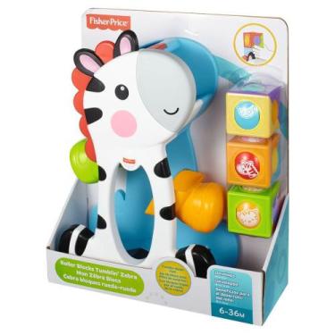 Imagem de Fisher Price Zebra Blocos Surpresa CGN63 Mattel