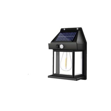 Imagem de Luminária de Parede Externa Solar LED Moderna, Decorativa