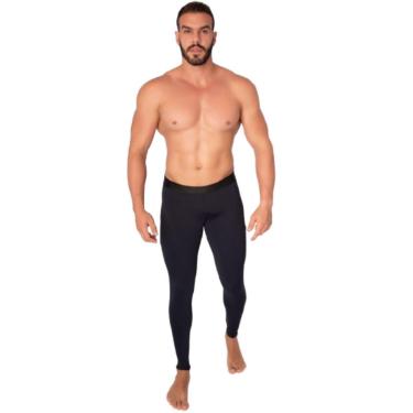 Imagem de Calça Térmica Poliester Vekyo Proteção UV Moda Fitness Masculina-Masculino
