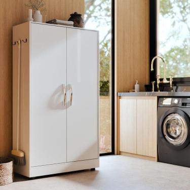 Imagem de Armário Multiuso Any Para Lavanderia – Organização Com Estilo E Funcionalidade