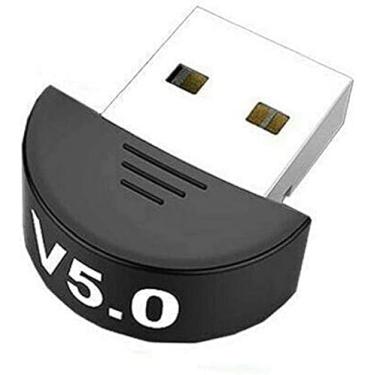 Imagem de KIT 2 Receptor Bluetooth 5.0 Adaptador USB Wireless Transmissor Para PC, Computador, Notebook, Laptop, Fone de Ouvido, Gamepad, Impressora, Acessório Eletrônico Preto ou Branco IMPORT PREMIUM