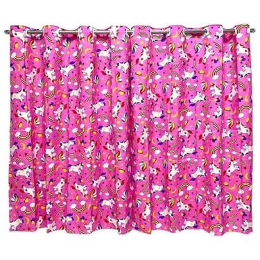 Imagem de Cortina Infantil 2,00 X 1,60 Quarto Brinquedoteca Menino - Ametista De