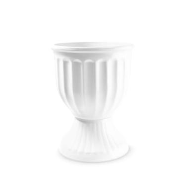 Imagem de Vaso Estilo Romano Decoração Festa Acrílico 13cm X 18cm (BRANCO)