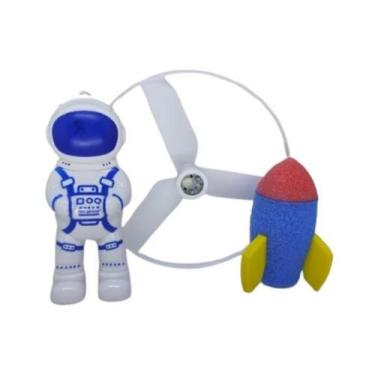 Imagem de Brinquedo Lançador Astronauta Lança Foguete Luz C/ Bateria - Arktoys